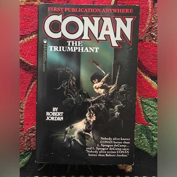 Conan the Triumphant by Robert Jordan 1983 First Edition Tor Books Paperback - Picture 1 of 4